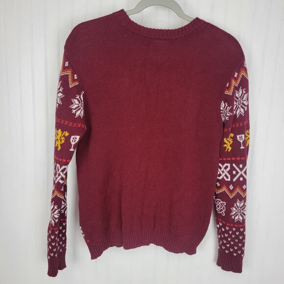 Game of Thrones I drink and I know Things Knit Sweater Small - Picture 4 of 7
